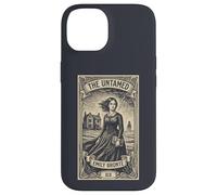 Custodia per iPhone 14 Wuthering Heights, Catherine Earnshaw e Heathcliff, Bronte