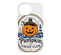 Custodia per iPhone 14 Zucca Yacht Club Halloween Sailorcore Nautica