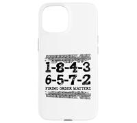 Custodia per iPhone 15 1-8-4-3-6-5-7-2 Questioni di ordine di sparo 18436572 V8 Big Block