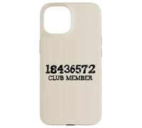 Custodia per iPhone 15 18436572 Grande motore del blocco V8 dell'amante dell'automobile del membro del club