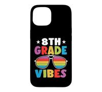 Custodia per iPhone 15 8th Grade Back To School Sunglasses Vibes Retro First Day