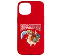 Custodia per iPhone 15 A Fierce Buccaneer Divertente Caraibi Pirata Tema