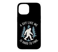Custodia per iPhone 15 A Guy Like Me Is Hard To Find Bigfoot Sasquatch Retro Design