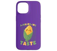 Custodia per iPhone 15 A-Maize-ing Gusto Mais Kawaii Carino Divertente