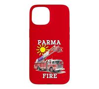 Custodia per iPhone 15 Abbigliamento Camion Soccorso Assistenza Pompiere Parma