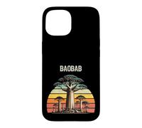 Custodia per iPhone 15 Albero di Baobab africano Madagascar Albero della Vita
