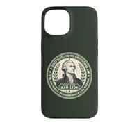 Custodia per iPhone 15 Alexander Hamilton Quote Importanza del diritto costituzionale