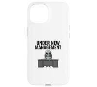 Custodia per iPhone 15 Alien Office Manager Scrivania Umorismo Grafica
