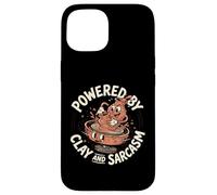 Custodia per iPhone 15 Alimentato da Clay And Sarcasm Pottery Thrower