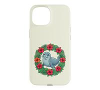 Custodia per iPhone 15 Aloha, piccolo sigillo monaco