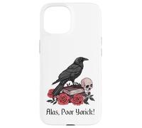 Custodia per iPhone 15 Amleto Shakespeare Gioca Citazione Ahimè, Povero Yorick!