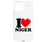 Custodia per iPhone 15 Amo il Niger