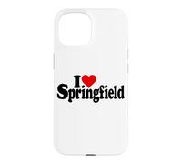 Custodia per iPhone 15 AMO LA CITTÀ DI HEART SPRINGFIELD