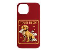 Custodia per iPhone 15 Anno Del Cane Zodiaco Cinese Capodanno Cinese Oroscopo
