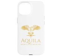 Custodia per iPhone 15 Antica citazione romana Aquila - L'aquila non cattura le mosche