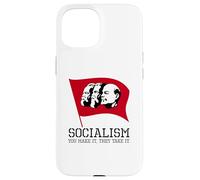 Custodia per iPhone 15 Anticomunista e socialista politico - Marx Engels Lenin