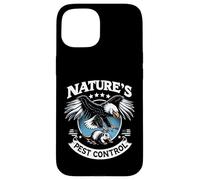 Custodia per iPhone 15 Appassionati di Nature's Pest Control Gopher Hawk