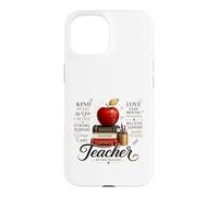 Custodia per iPhone 15 Apprezzamento dell'insegnante oltre la misura dell'educatore