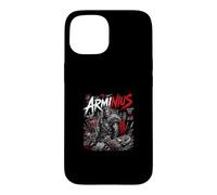 Custodia per iPhone 15 Arminius Teutoburgo Foresta 9 d.C. Roma Sconfitta