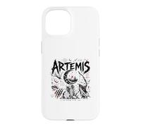 Custodia per iPhone 15 Artemide Lunar Huntress Mitologia Greca Estetica