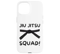 Custodia per iPhone 15 Arti marziali di gruppo e squadra Jiu Jitsu abbinata