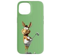 Custodia per iPhone 15 asini da golf