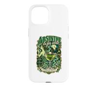 Custodia per iPhone 15 Assenzio La Fée Verte - Cocktail Fata Verde