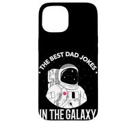Custodia per iPhone 15 Astronauta Space Lover Le migliori battute di papà della galassia