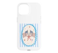 Custodia per iPhone 15 Attraversato bandiere americane Patriotic USA Design