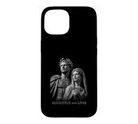 Custodia per iPhone 15 Augusto e Livia Antico Romano Sacro Impero Storia