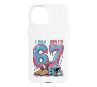Custodia per iPhone 15 Avevo 6 anni Ora sono 7 Football 7th Birthday Boys Kids 67 Meme