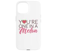Custodia per iPhone 15 Awesome Summer Fruits You're One in a Melon Watermelon