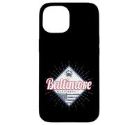 Custodia per iPhone 15 Baltimore in Maryland Stati Uniti souvenir vintage USA