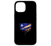 Custodia per iPhone 15 Bandiera delle Isole Marshall