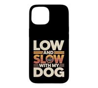 Custodia per iPhone 15 Basso E Lento Con Il Mio Cane Barbecue Grigliare
