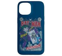 Custodia per iPhone 15 Batman #251 Distressed Laughing Joker