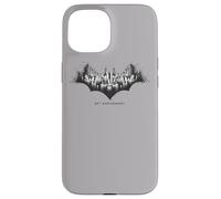 Custodia per iPhone 15 Batman 80th Anniversary Gotham Shield