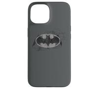 Custodia per iPhone 15 Batman Arcane Bat Logo