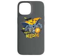 Custodia per iPhone 15 Batman Bats Welcome