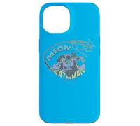 Custodia per iPhone 15 Batman Catwoman Meow