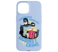 Custodia per iPhone 15 Batman Classic TV Series Courageous Warriors