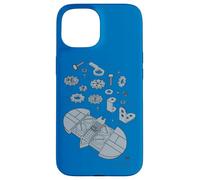 Custodia per iPhone 15 Batman Crime Kit