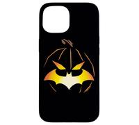 Custodia per iPhone 15 Batman Halloween Jack O' Bat