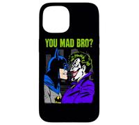 Custodia per iPhone 15 Batman Joker Mad Bro