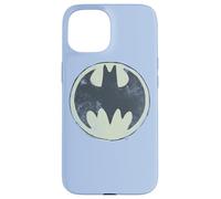 Custodia per iPhone 15 Batman Old Time Logo