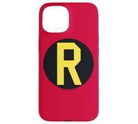 Custodia per iPhone 15 Batman Robin Left Chest Logo