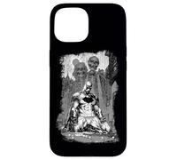 Custodia per iPhone 15 Batman Sketchy Shadows