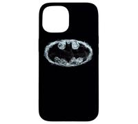 Custodia per iPhone 15 Batman Smoke Signal Logo