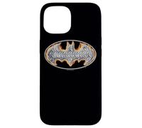 Custodia per iPhone 15 Batman Steel Fire Shield