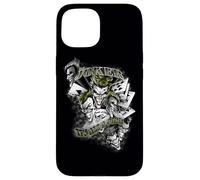 Custodia per iPhone 15 Batman The Joker It's All A Joke